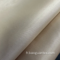 Tissu mélangé en polyester pure de couleur pure facile